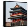 China 10MKm2 Collection - Qianmen Temple-Philippe Hugonnard-Framed Stretched Canvas