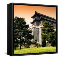 China 10MKm2 Collection - Qianmen Temple-Philippe Hugonnard-Framed Stretched Canvas