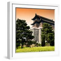 China 10MKm2 Collection - Qianmen Temple-Philippe Hugonnard-Framed Photographic Print