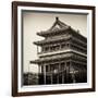 China 10MKm2 Collection - Qianmen Temple-Philippe Hugonnard-Framed Photographic Print