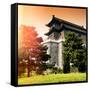 China 10MKm2 Collection - Qianmen Temple-Philippe Hugonnard-Framed Stretched Canvas