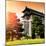 China 10MKm2 Collection - Qianmen Temple-Philippe Hugonnard-Mounted Photographic Print