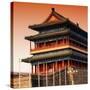 China 10MKm2 Collection - Qianmen Temple-Philippe Hugonnard-Stretched Canvas