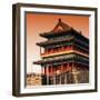 China 10MKm2 Collection - Qianmen Temple-Philippe Hugonnard-Framed Photographic Print