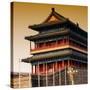 China 10MKm2 Collection - Qianmen Temple-Philippe Hugonnard-Stretched Canvas