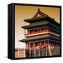 China 10MKm2 Collection - Qianmen Temple-Philippe Hugonnard-Framed Stretched Canvas