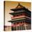 China 10MKm2 Collection - Qianmen Temple-Philippe Hugonnard-Stretched Canvas