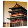 China 10MKm2 Collection - Qianmen Temple-Philippe Hugonnard-Stretched Canvas