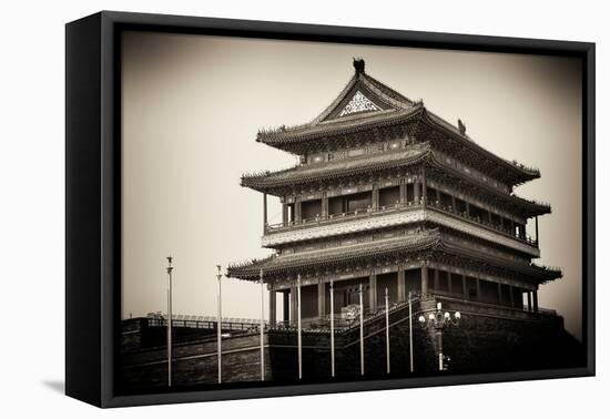 China 10MKm2 Collection - Qianmen-Philippe Hugonnard-Framed Stretched Canvas