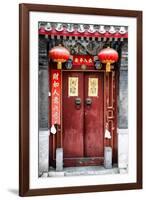 China 10MKm2 Collection - Red Door-Philippe Hugonnard-Framed Premium Photographic Print