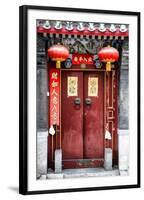 China 10MKm2 Collection - Red Door-Philippe Hugonnard-Framed Photographic Print