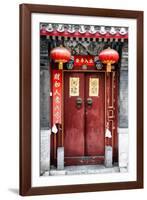 China 10MKm2 Collection - Red Door-Philippe Hugonnard-Framed Photographic Print