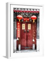 China 10MKm2 Collection - Red Door-Philippe Hugonnard-Framed Premium Photographic Print