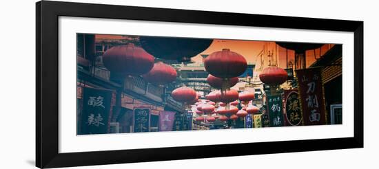 China 10MKm2 Collection - Red Lanterns-Philippe Hugonnard-Framed Photographic Print