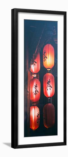 China 10MKm2 Collection - Red Lanterns-Philippe Hugonnard-Framed Photographic Print