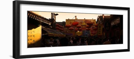 China 10MKm2 Collection - Red Lanterns-Philippe Hugonnard-Framed Photographic Print