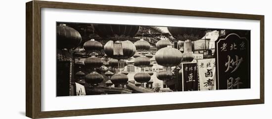 China 10MKm2 Collection - Red Lanterns-Philippe Hugonnard-Framed Photographic Print