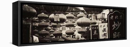 China 10MKm2 Collection - Red Lanterns-Philippe Hugonnard-Framed Stretched Canvas