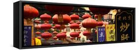 China 10MKm2 Collection - Red Lanterns-Philippe Hugonnard-Framed Stretched Canvas