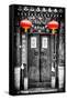 China 10MKm2 Collection - Red Lanterns-Philippe Hugonnard-Framed Stretched Canvas