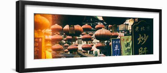 China 10MKm2 Collection - Red Lanterns-Philippe Hugonnard-Framed Photographic Print