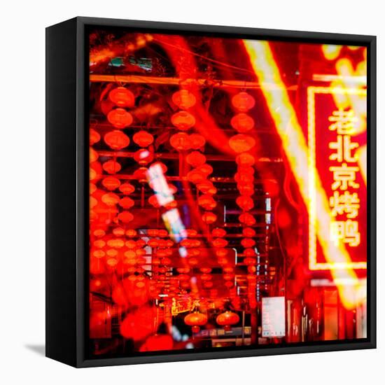 China 10MKm2 Collection - Redlight-Philippe Hugonnard-Framed Stretched Canvas