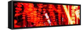 China 10MKm2 Collection - Redlight-Philippe Hugonnard-Framed Stretched Canvas