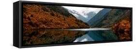 China 10MKm2 Collection - Rhinoceros Lake - Jiuzhaigou National Park-Philippe Hugonnard-Framed Stretched Canvas