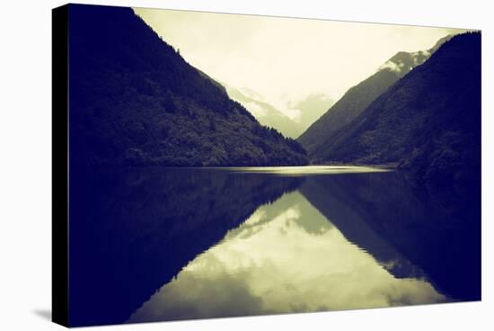 China 10MKm2 Collection - Rhinoceros Lake - Jiuzhaigou National Park-Philippe Hugonnard-Stretched Canvas