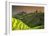 China 10MKm2 Collection - Rice Terraces - Longsheng Ping'an - Guangxi-Philippe Hugonnard-Framed Photographic Print