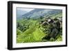 China 10MKm2 Collection - Rice Terraces - Longsheng Ping'an - Guangxi-Philippe Hugonnard-Framed Photographic Print