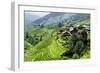 China 10MKm2 Collection - Rice Terraces - Longsheng Ping'an - Guangxi-Philippe Hugonnard-Framed Photographic Print