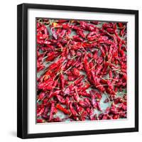 China 10MKm2 Collection - Rice Terraces - Longsheng Ping'an - Guangxi-Philippe Hugonnard-Framed Photographic Print