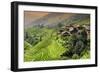 China 10MKm2 Collection - Rice Terraces - Longsheng Ping'an - Guangxi-Philippe Hugonnard-Framed Photographic Print