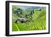 China 10MKm2 Collection - Rice Terraces - Longsheng Ping'an - Guangxi-Philippe Hugonnard-Framed Photographic Print