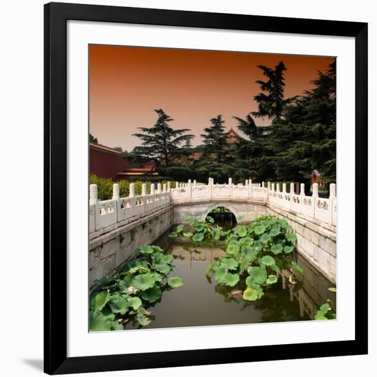 China 10MKm2 Collection - River of Gold - Forbidden City-Philippe Hugonnard-Framed Photographic Print