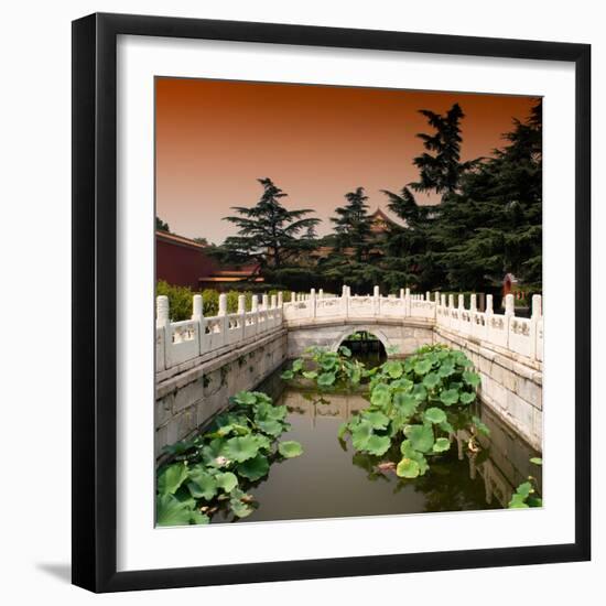 China 10MKm2 Collection - River of Gold - Forbidden City-Philippe Hugonnard-Framed Photographic Print