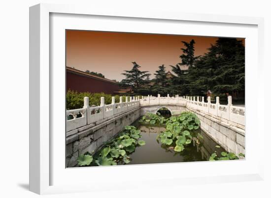 China 10MKm2 Collection - River of Gold - Forbidden City-Philippe Hugonnard-Framed Photographic Print