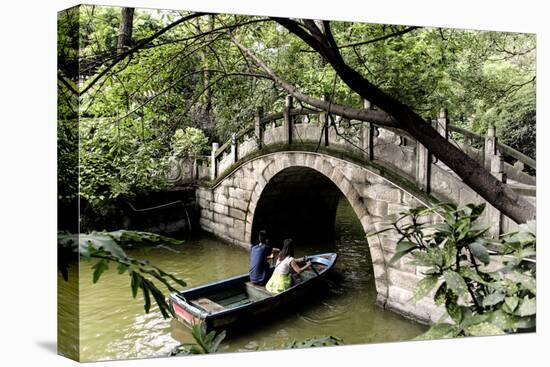 China 10MKm2 Collection - Romantic Boat Ride-Philippe Hugonnard-Stretched Canvas