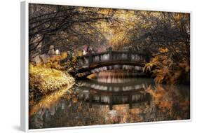 China 10MKm2 Collection - Romantic Bridge in Autumn-Philippe Hugonnard-Framed Photographic Print