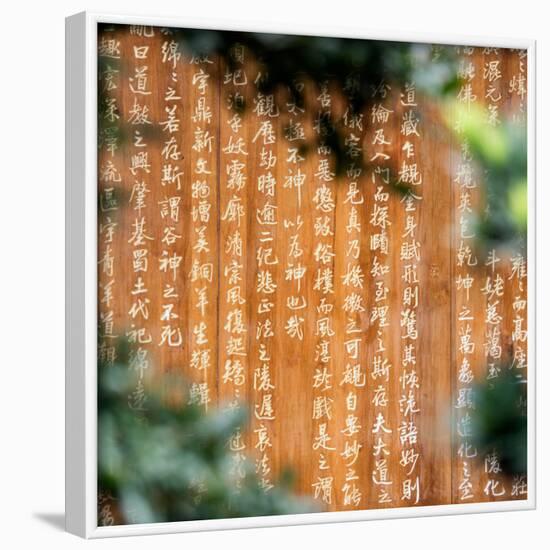 China 10MKm2 Collection - Sacred Writings-Philippe Hugonnard-Framed Photographic Print