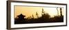 China 10MKm2 Collection - Shadows of the City Walls at sunset - Xi'an City-Philippe Hugonnard-Framed Photographic Print