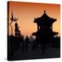 China 10MKm2 Collection - Shadows of the City Walls at sunset - Xi'an City-Philippe Hugonnard-Stretched Canvas