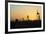 China 10MKm2 Collection - Shadows of the City Walls at sunset - Xi'an City-Philippe Hugonnard-Framed Photographic Print