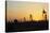 China 10MKm2 Collection - Shadows of the City Walls at sunset - Xi'an City-Philippe Hugonnard-Stretched Canvas