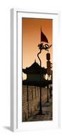 China 10MKm2 Collection - Shadows of the City Walls at sunset - Xi'an City-Philippe Hugonnard-Framed Photographic Print