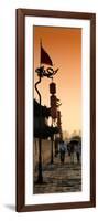 China 10MKm2 Collection - Shadows of the City Walls at sunset - Xi'an City-Philippe Hugonnard-Framed Photographic Print