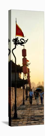 China 10MKm2 Collection - Shadows of the City Walls at sunset - Xi'an City-Philippe Hugonnard-Stretched Canvas