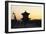 China 10MKm2 Collection - Shadows of the City Walls at sunset - Xi'an City-Philippe Hugonnard-Framed Photographic Print