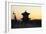 China 10MKm2 Collection - Shadows of the City Walls at sunset - Xi'an City-Philippe Hugonnard-Framed Photographic Print